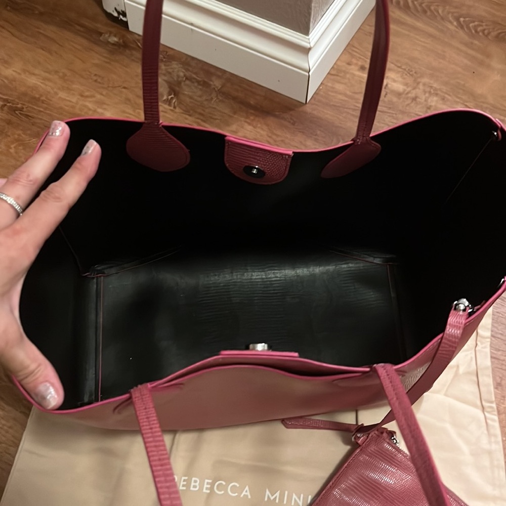 NWOT Rebecca Minkoff pink tote bag - Picture 4 of 7